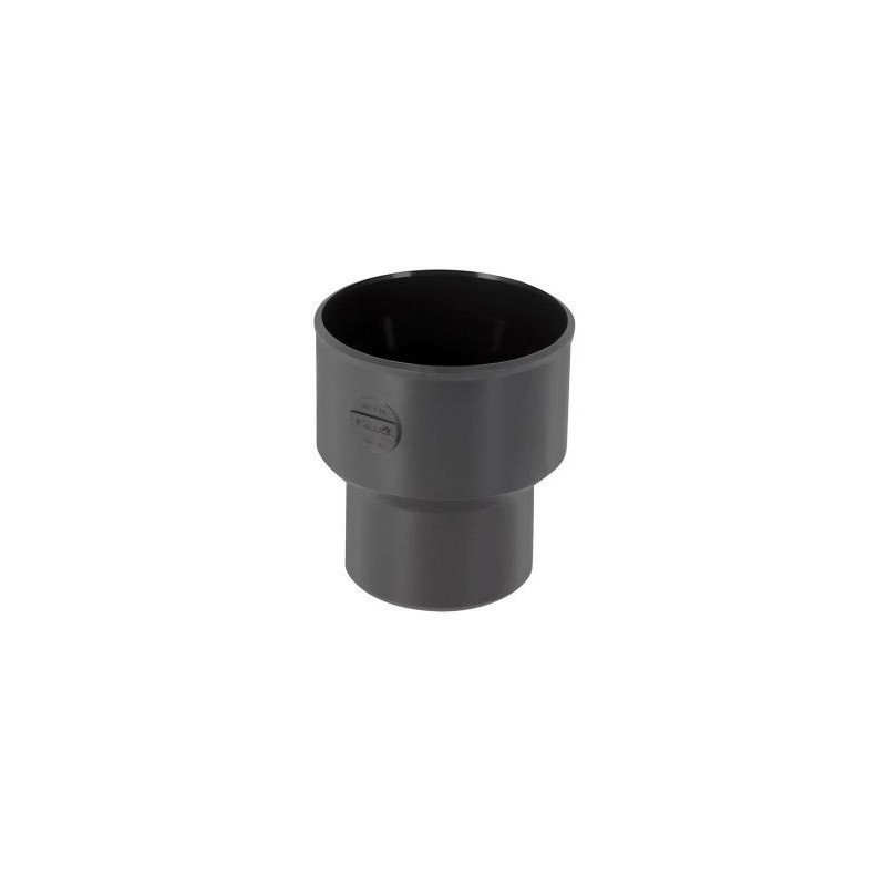 Nicoll PVC-Ti verloopstuk centrisch Ø100-Ø80 mof-spie antraciet