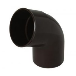 Nicoll PVC-Ti bocht 67,5 graden mof-spie bruin Ø80
