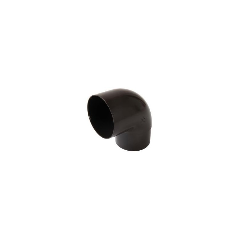 Nicoll PVC-Ti bocht 87,5 graden mof-vse bruin Ø80
