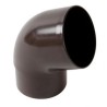 Nicoll PVC-Ti bocht 67,5 graden mof-vse bruin Ø100