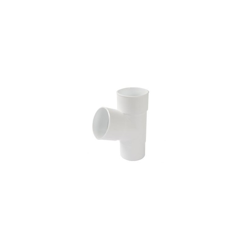 Nicoll PVC-Ti T-stuk 67,5 graden mof-vse wit Ø80