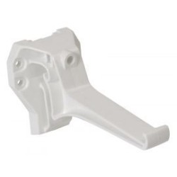 Nicoll Ovation LG28 PVC-Ti gootbeugel (verborgen ophanging) wit