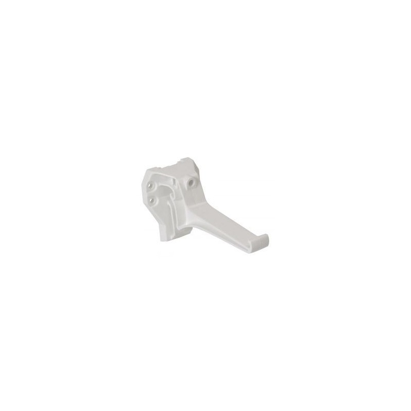 Nicoll Ovation LG28 PVC-Ti gootbeugel (verborgen ophanging) wit