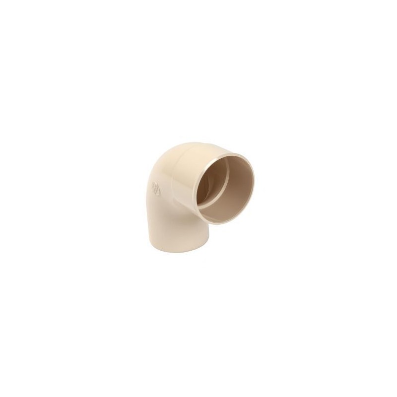 Nicoll PVC-Ti bocht 87,5 graden mof-spie beige Ø80