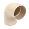Nicoll PVC-Ti bocht 87,5 graden mof-spie beige Ø80