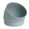 Nicoll PVC-Ti bocht 30 graden mof-spie lichtgrijs Ø80