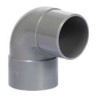 Pipelife lijm bocht mof/spie 90gr. 40mm