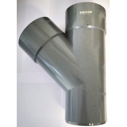 Pipelife lijm T-stuk 2xMof/Spie 45gr. 160x160 mm