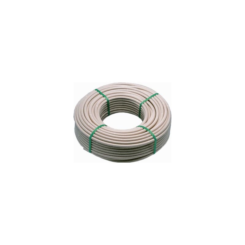 flexibele mantelbuis 23 mm grijs - rol a 25 mtr.