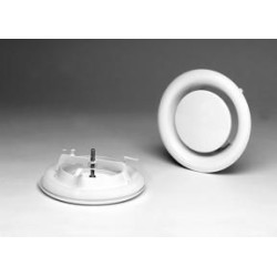 metalen afzuigventiel DVSC150 klemv