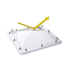 Lichtkoepel bolv DW SCC/PMMA SCC/H 1000 x 1600