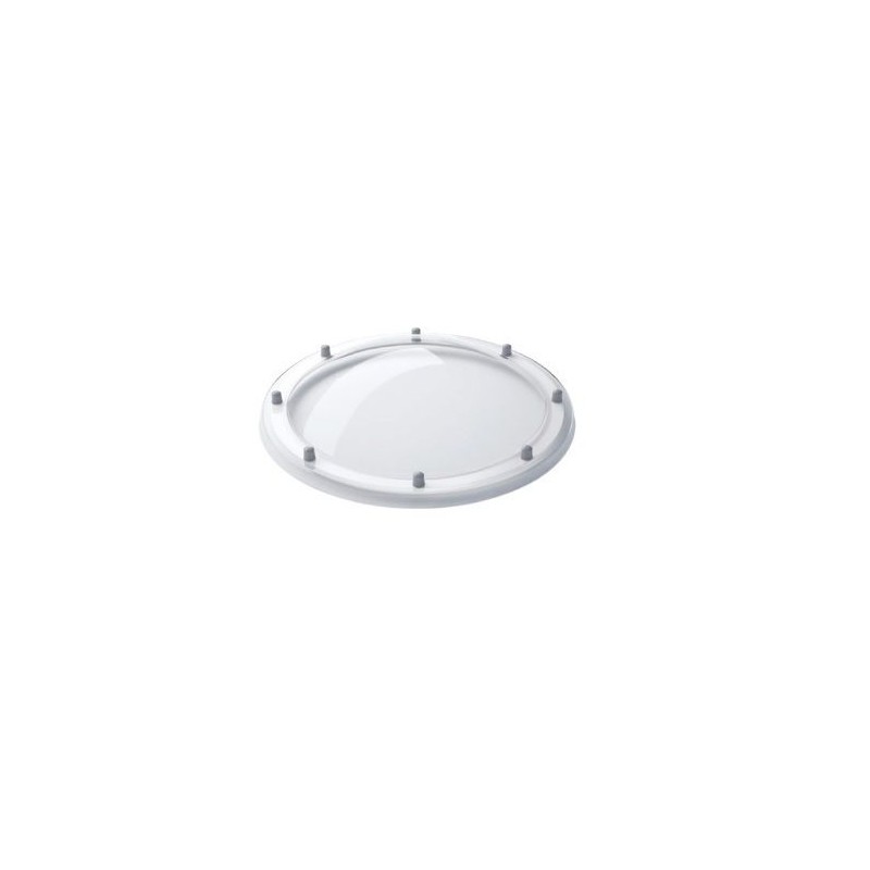 Lichtkoepel bolv DW PC/PMMA H/H 0900 rond