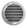 alu rond buitenluchtrooster Ø 80