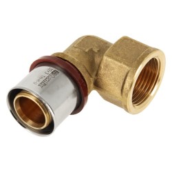 BONFIX Alu-pers kniekoppeling 1" bi.dr. x 32 mm