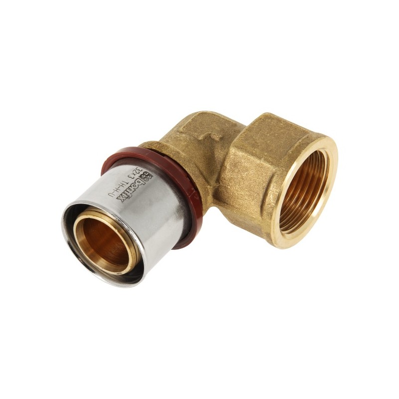 BONFIX Alu-pers kniekoppeling 1" bi.dr. x 32 mm
