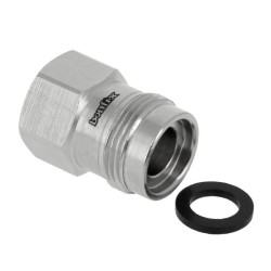 BONFIX Aansluitstuk recht vlakke binnendraad 1/2" x M24