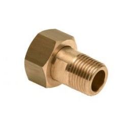 BONFIX 2-delige koppeling 1" wartelmoer x 3/4" conische bu.dr.