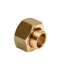 BONFIX 2-delige koppeling 3/4" wartelmoer x 15 mm soldeer
