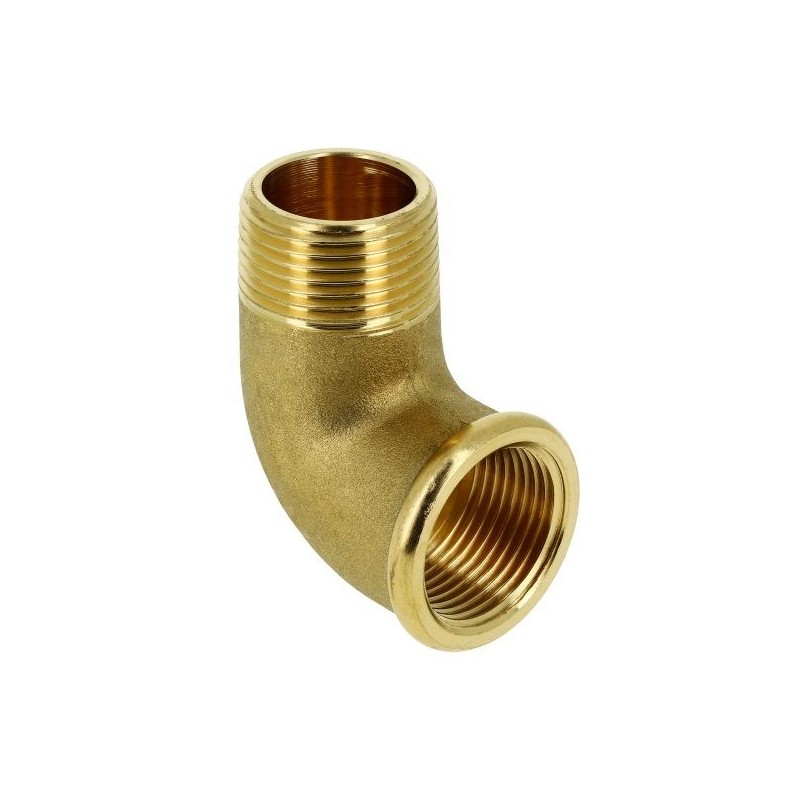 BONFIX Draad messing knie 3/4" bi.dr. x 3/4" bu.dr. conisch