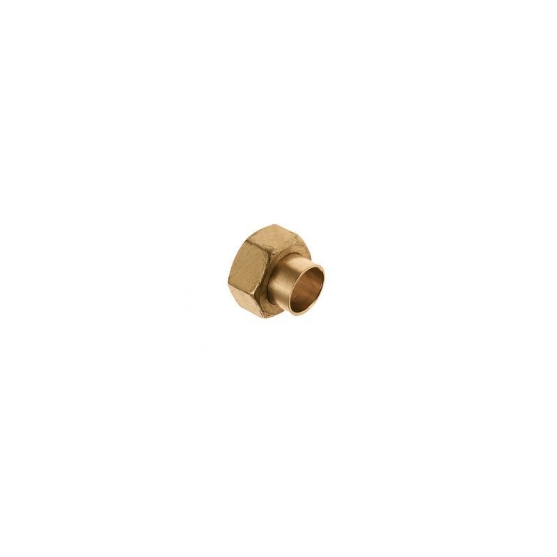 BONFIX Soldeer messing 2-delige koppeling 3/8" bi. x 12 mm