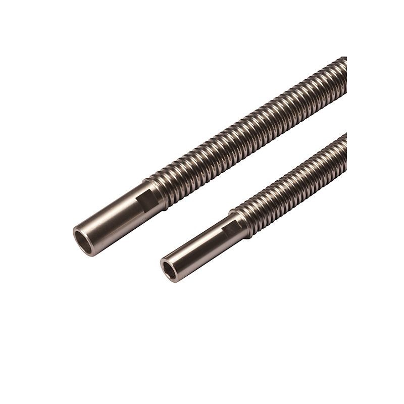 RAMINEX RVS gasaansluiting 12mm spie x 15mm spie - 60cm
