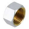 BONFIX Draad messing dop 1/8" binnendraad verchroomd