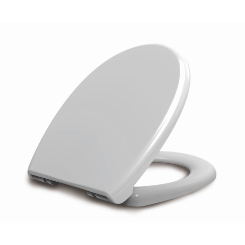 Menir toiletzitting softclose en quick release glans wit