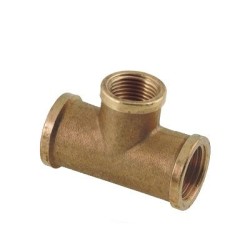 BONFIX Draad messing T-stuk 3/4" bi. x 1/2" bi. x 3/4" bi.