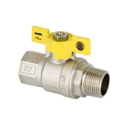 BONFIX Gaskraan draad verchroomd RP 3/4" bi. x G 3/4" bu.