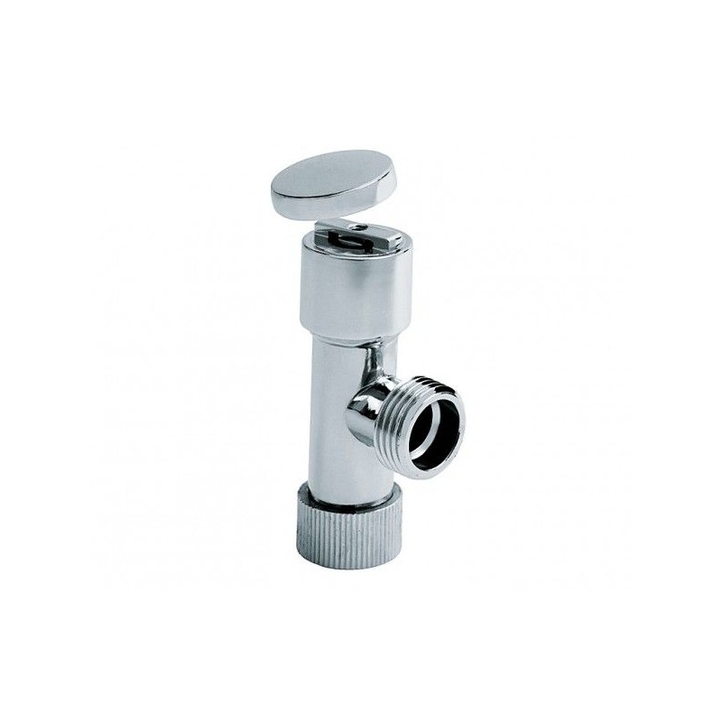 BONFIX T-Beluchter verchroomd 1/2" bi x 1/2" bu