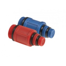 BONFIX Universele kunststof afdekstop rood (3/8"-1/2-"3/4")