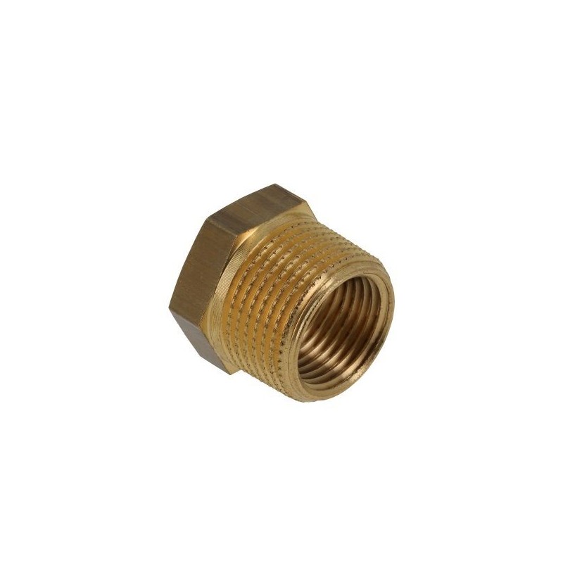 BONFIX Draad messing verloopring 3/4" bu. x 1/2" bi. conisch