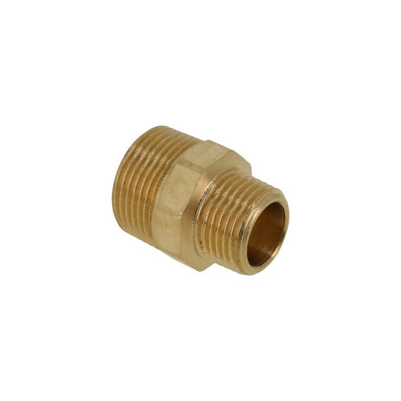BONFIX Draad messing verloopnippel 3/4" bu. x 3/8" bu. conisch
