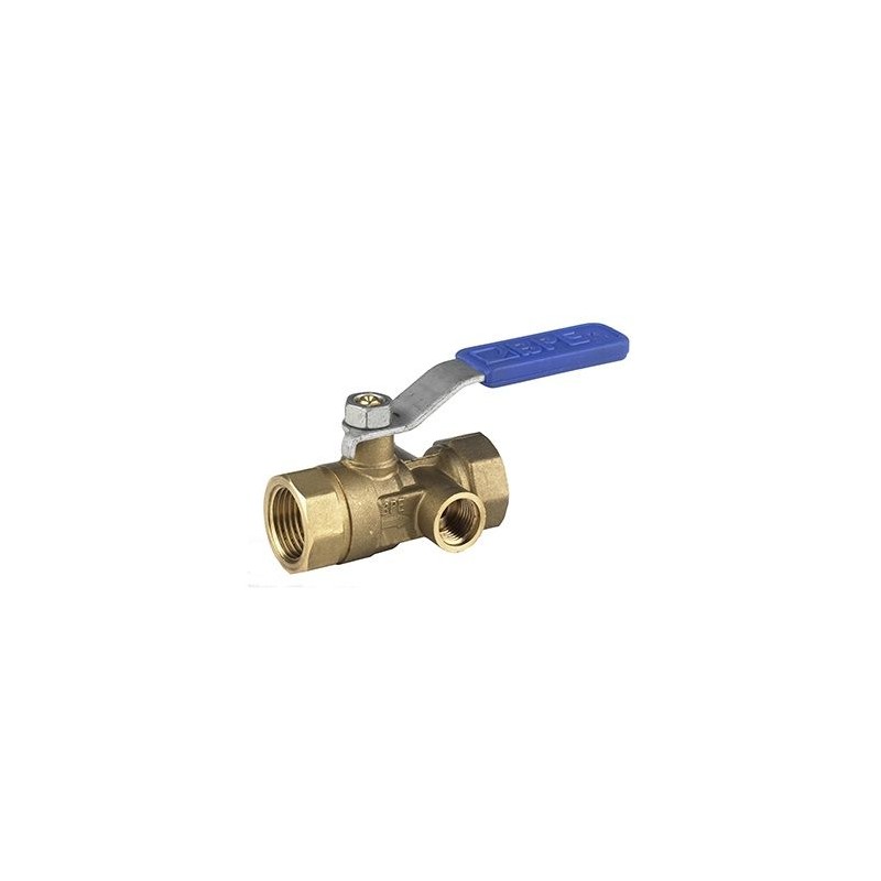 BPE kogelstopkraan 3/4" bi.dr  x 3/4" bi.dr. - aftapgelegenheid - kiwa