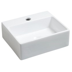 Leto fontein 33,5 x 29 x 11,5 cm keramiek glans wit