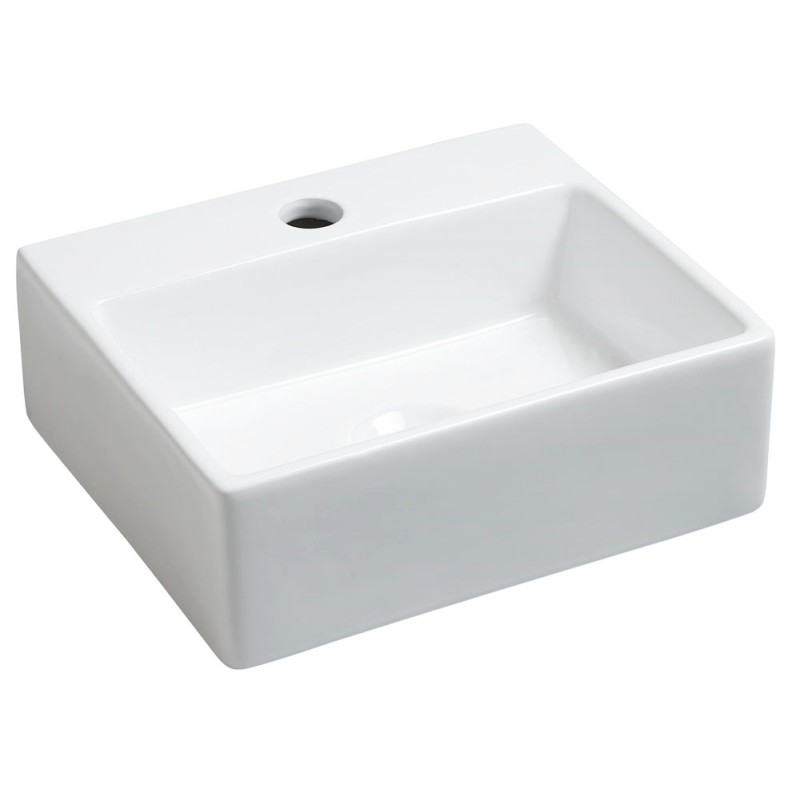 Leto fontein 33,5 x 29 x 11,5 cm keramiek glans wit