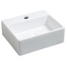 Leto fontein 33,5 x 29 x 11,5 cm keramiek glans wit
