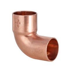 roodkoperen soldeer knie eenzijdige mof 16 mm