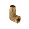 BONFIX Draad messing kniekoppeling 2" bi.dr. x bu.dr