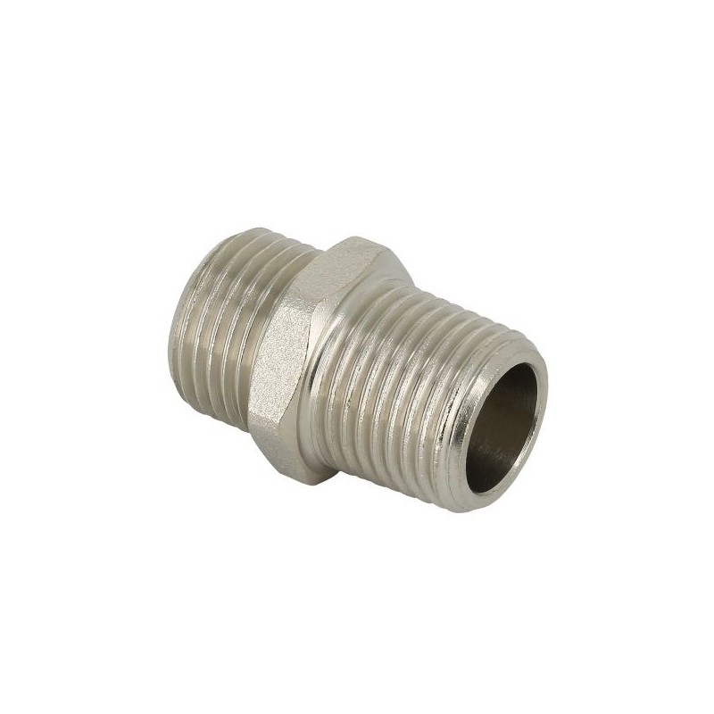 BONFIX Nippel ISO 7 vlakke dichting voor gasflexibels
