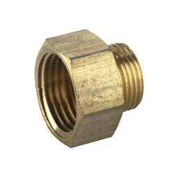 BPE messing neusstuk 3/8" x 1/4"