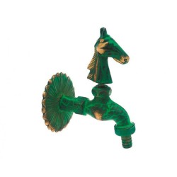 BONFIX Tapkraan gepatineerd paard 1/2"
