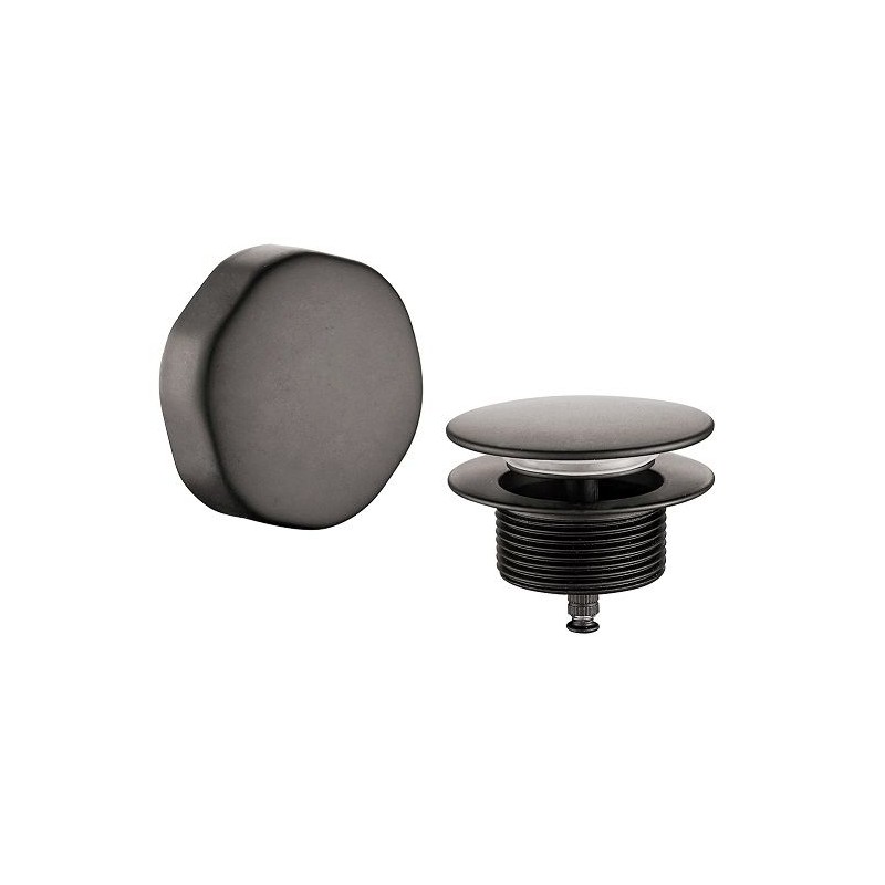 Doblar afbouwdeel badafvoer met overloop gunmetal