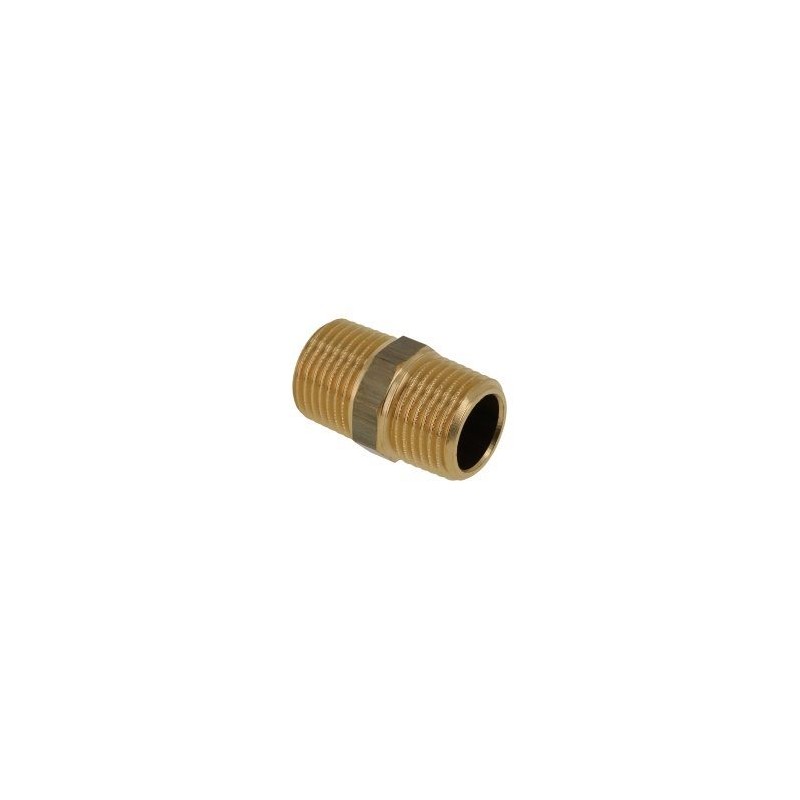BONFIX Draad messing dubbele nippel 3/4" bu. x 3/4" bu. conisch
