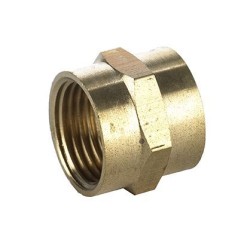 BPE messing sok 3/8" x 3/8"