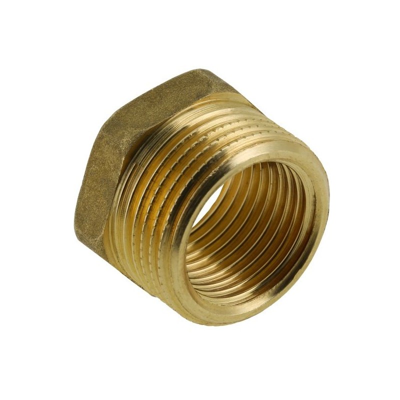 BONFIX Draad messing verloopring 1/4" bu.dr. x 1/8" bi.dr.