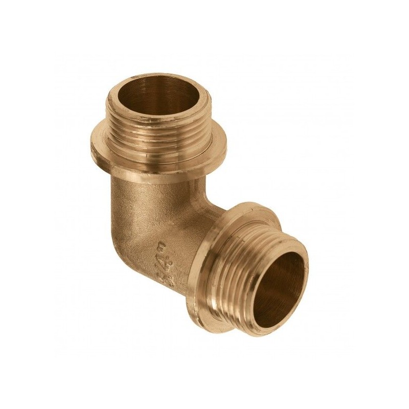 BONFIX Draad messing kniekoppeling 1" bu.dr.