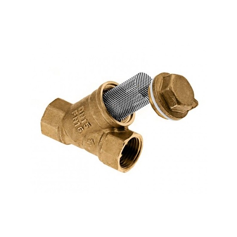 BONFIX Draad messing vuilvanger 2" bi.dr. x 2" bi.dr.