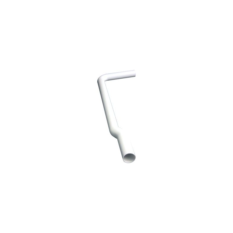 Wisa valpijp t.b.v. 790 halfhoog 770 x 220 mm wit