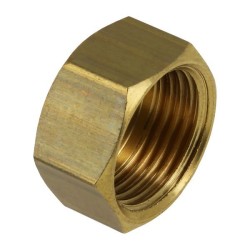 BONFIX Draad messing dop 1/8" binnendraad